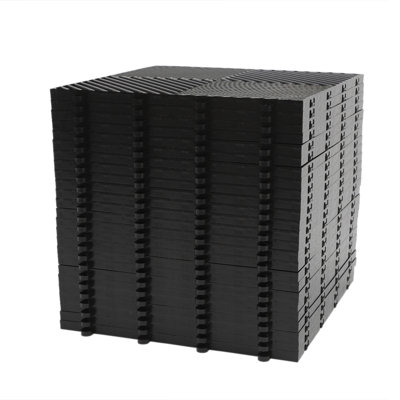  11.81'' x 11.81'' Interlocking Deck Tiles Nonslip Drainage Deck Flooring for Pool Shower Bathroom Deck Patio Garage