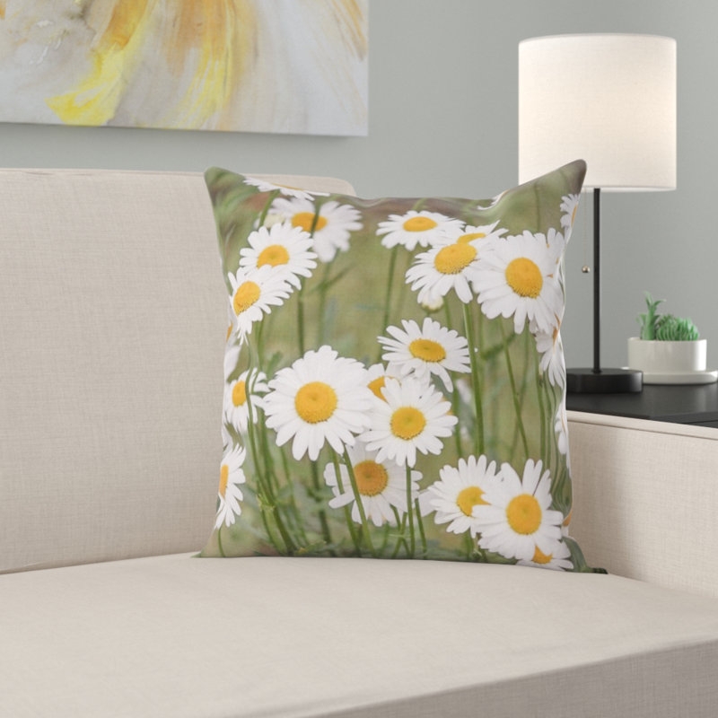 Coussin marguerites