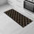 Multi-Size Wool-Effect Classic Arabesque Kitchen Runner Mat, Low-Profile, Stain-Resistant, Non-Slip-90644706-90644705