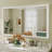 Amara Tempered Glass and Aluminum Alloy Framed French Cleat Mounted Wall Mirror-440482513-440482526