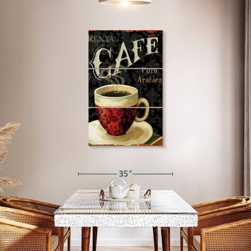 Yarlin Today's Coffee I, 45" H x 28" W