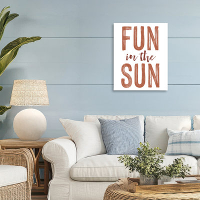 Sentiment d'été sur toile Sun