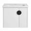 Meuble-lavabo 24 po avec lavabo, pour petite salle de bain, meuble-lavabo avec porte à fermeture en douceur-47874602