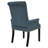 Amdad Tufted Linen Arm Chair-2126655310-2116762459-2134416179