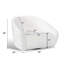 Fauteuil d'appoint moderne et rembourré, pivotant à 360 °