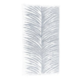 Tropical Beige Turkish Cotton Beach Towel