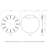 Aile Metal Round Mirror