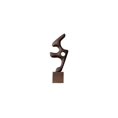 Designer Abstract Solid Wood Sculpture Art Ornament