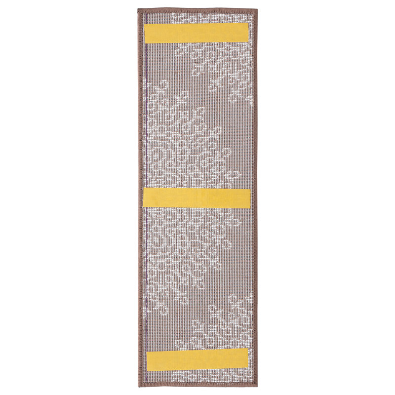 Tapis d'escalier Fogleman, Brun/Ivoire, 13