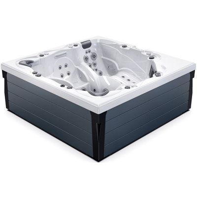 Luxuria Spas 220 Volt 88 - Jet Acrylic Square Standard (Hardwired) Hot Tub