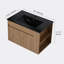Ensemble de meuble-lavabo simple 30 po avec plateau en céramique Deontrae-506782562