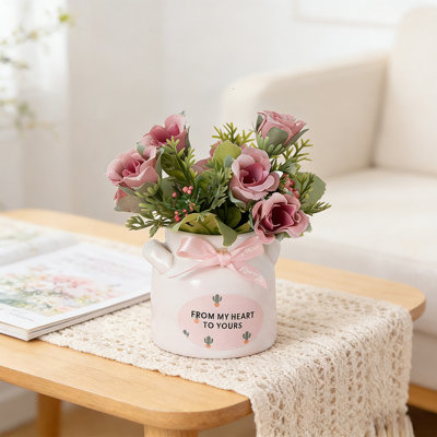 Faux fleurs artificielles en fausse soie pour entretenir facilement les fleurs artificielles Bonsai