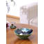 Bol décoratif en céramique de 7,6 po, volants pour toutes les clés de la table d'entrée, décor de bol de table basse, grand bol décoratif fabriqué à la main, bol de poterie Purpourri