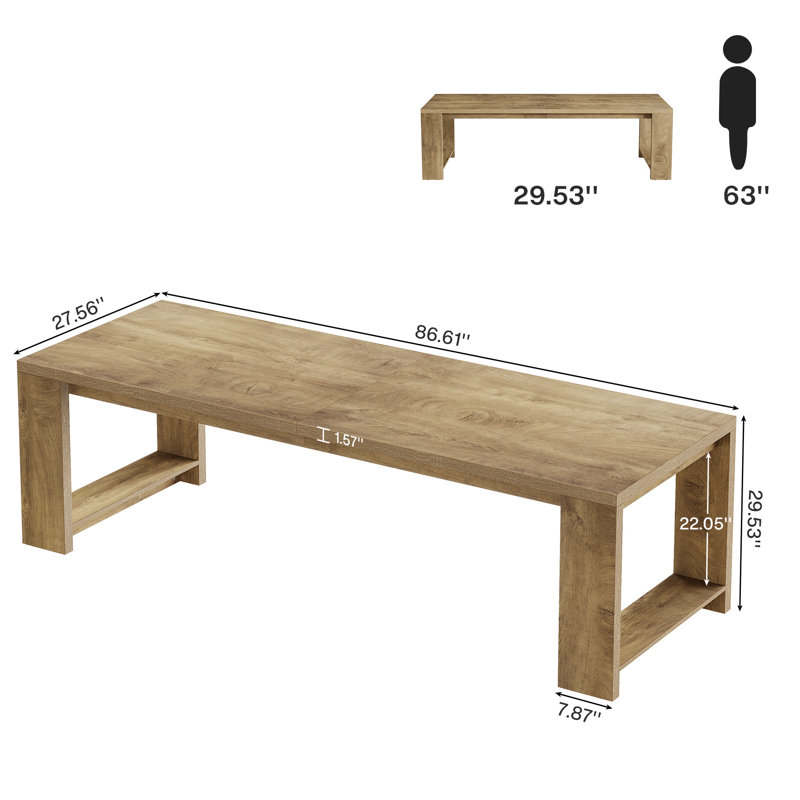 Dining Table, Natural