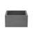 Ventana NativeStone Concrete 15" Square Kitchen/Bar Sink-14237217