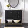 Krish 36'' Single Bathroom Vanity with Engineered Marble Top