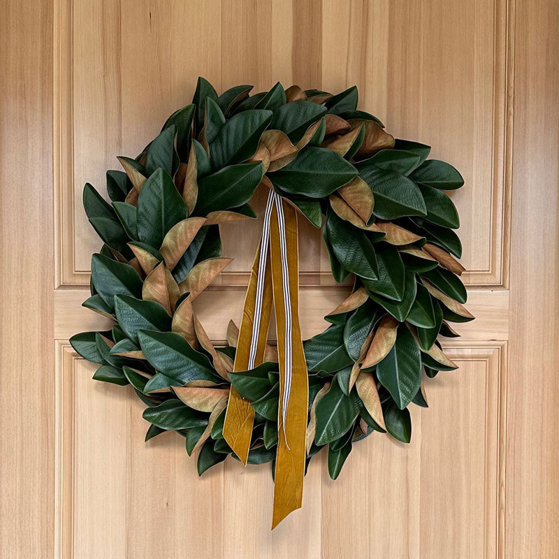 Garlands Wreaths MAGNOLIA GREEN 30IN