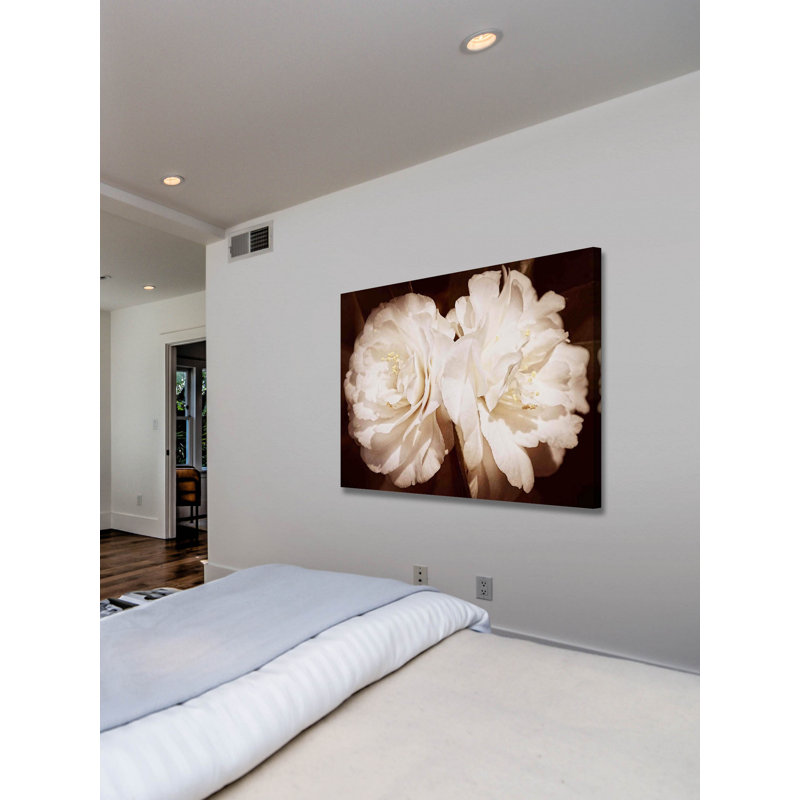 Pretty Pair In Sepia by Leda Robertson - Wrapped Canvas Print, 41cm H x 61cm W