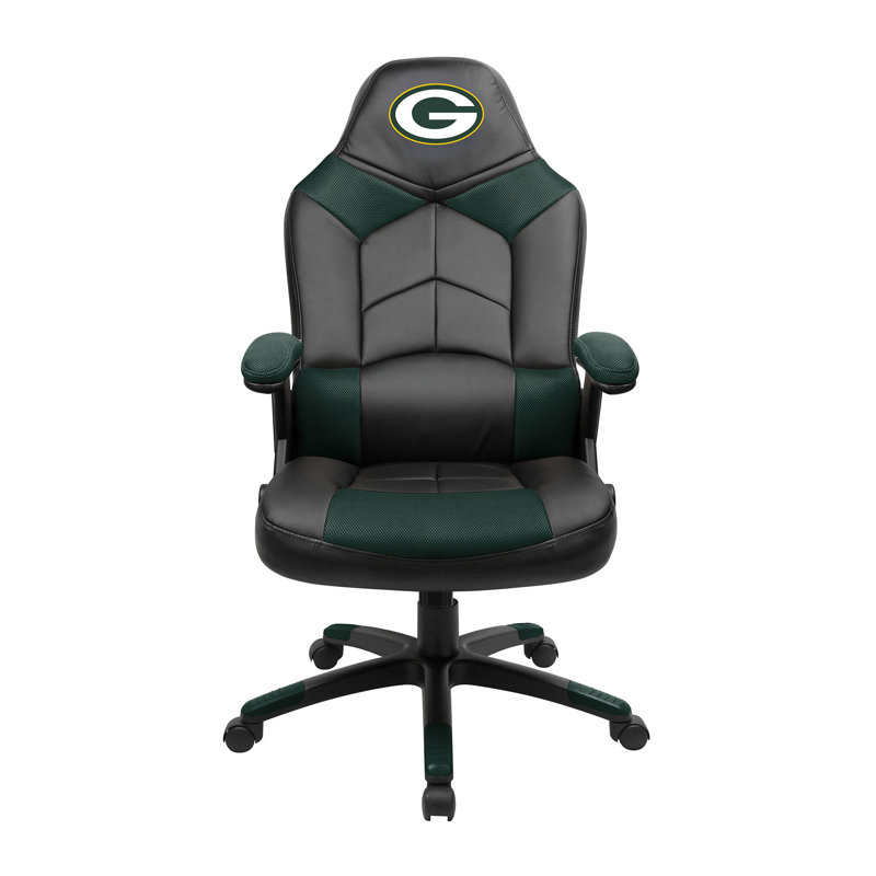 NFL Oversized Gaming Chair, Green/Black and Green Bay Packersand