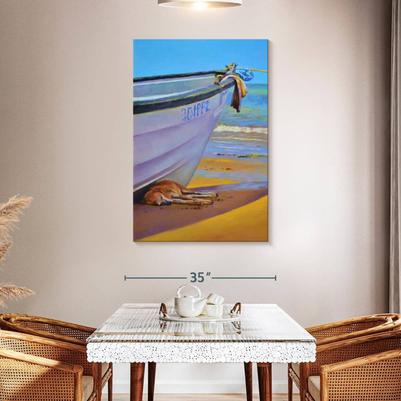 Mehar Dog Tired, 48" H x 32" W