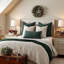 Ensemble de Noël de 2 housses de coussin écossais écossais en tartan écossais Farmhouse Classic