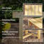 Banc de jardin en bois Carnahagh