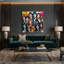 Art musical sur toile mauve-1896337285