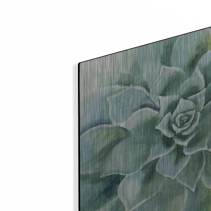 «Verdant Succulent II» par Grace Popp, H 12 po x l 12 po