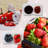 50Pcs Double Compartment Condiment Container With Lids, Mini Plastic Snack Containers,BPA Free,Microwave Safe,Leakproof Food Storage, To Go Food Containers,Take Out Sauce Container