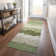 Premium Machine Washable Tweedy Green Rug