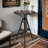 Dia 23.62" Round Pub Table Height Adjustable With 360 Swivel Metal Tabletop For Dining Bistro Cafe Home Bar, Rustic Black-952348914
