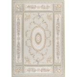 Aubusson Renaissance Hand Woven Wool Oriental Area Rug