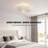20'' Boho Ceiling Fan with Lights for Bedroom 4 - Light Wood Beaded Flush Mount Dimmable Flush Mount Ceiling Fan
