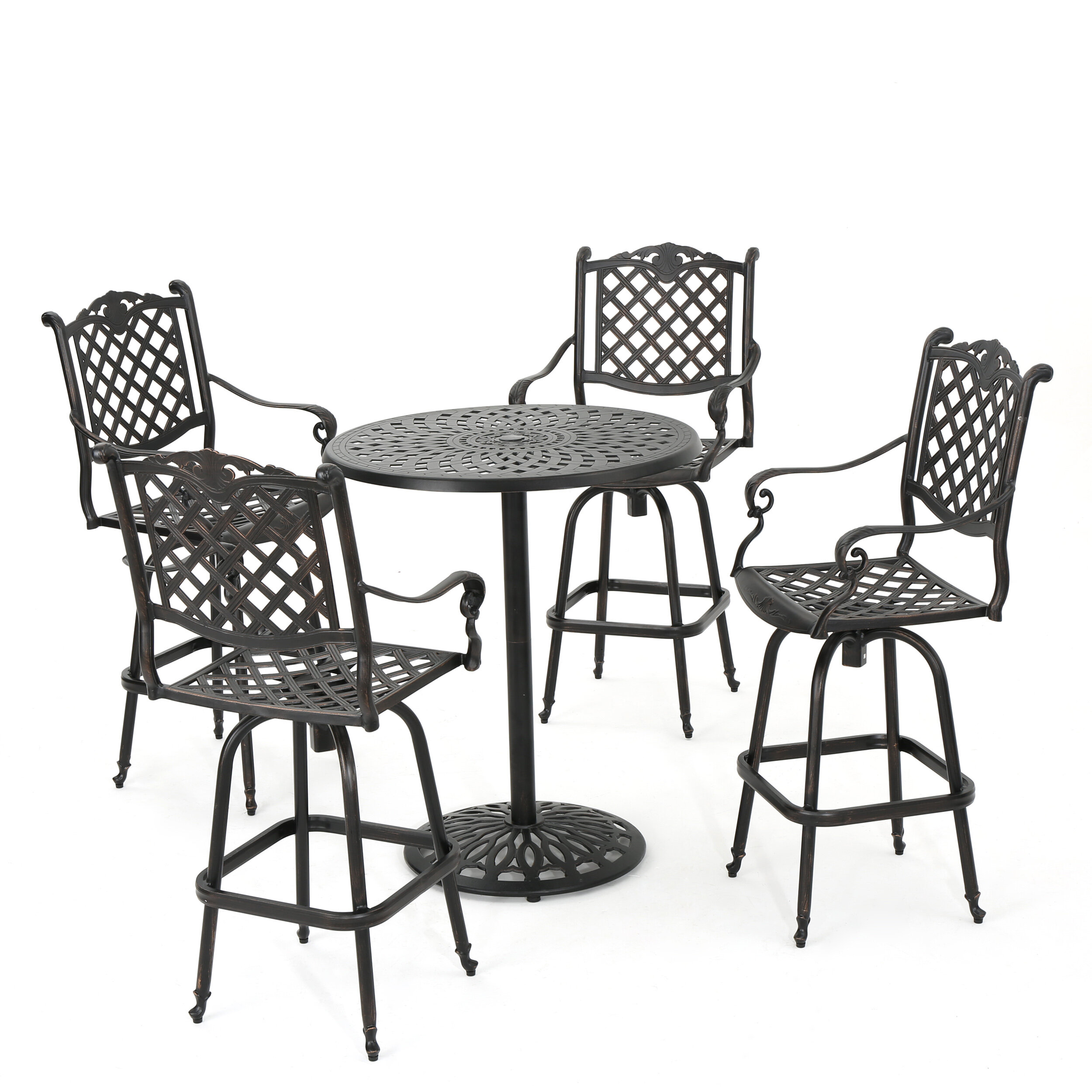 Fleur De Lis Living Richwood 5 Piece Bar Height Dining Set & Reviews 