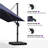 Rocshelle Square Right-left Tilt Swivel Cantilever Umbrella with Base and 360-degree Rotation-1653603461-1630832445