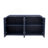 4-Door Curved Corner Design Wavy Door Panel  Cabinet With Adjustable Shelves, Suitable For Study, Living Room And Entrance-1394849952