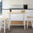 Sigrid 2 - Person Pine Solid Wood Solid Wood Top Four Leg Dining Set