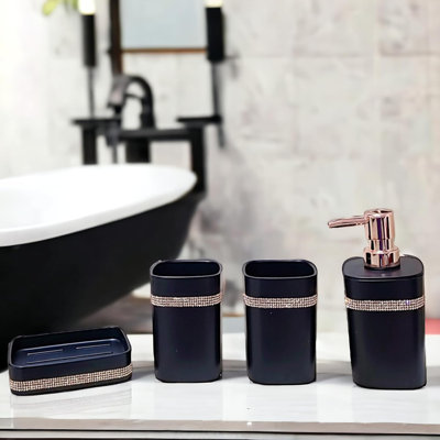 Alexsia Ceramic Bathroom Accessory Set