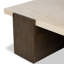 Table basse Letta - Marbre crème