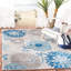Kellems Indoor/Outdoor Grey/Royal Blue Rug-247246182