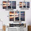 Lever de soleil sur la plage rocheuse II - art mural plage-2134286188-2134286190