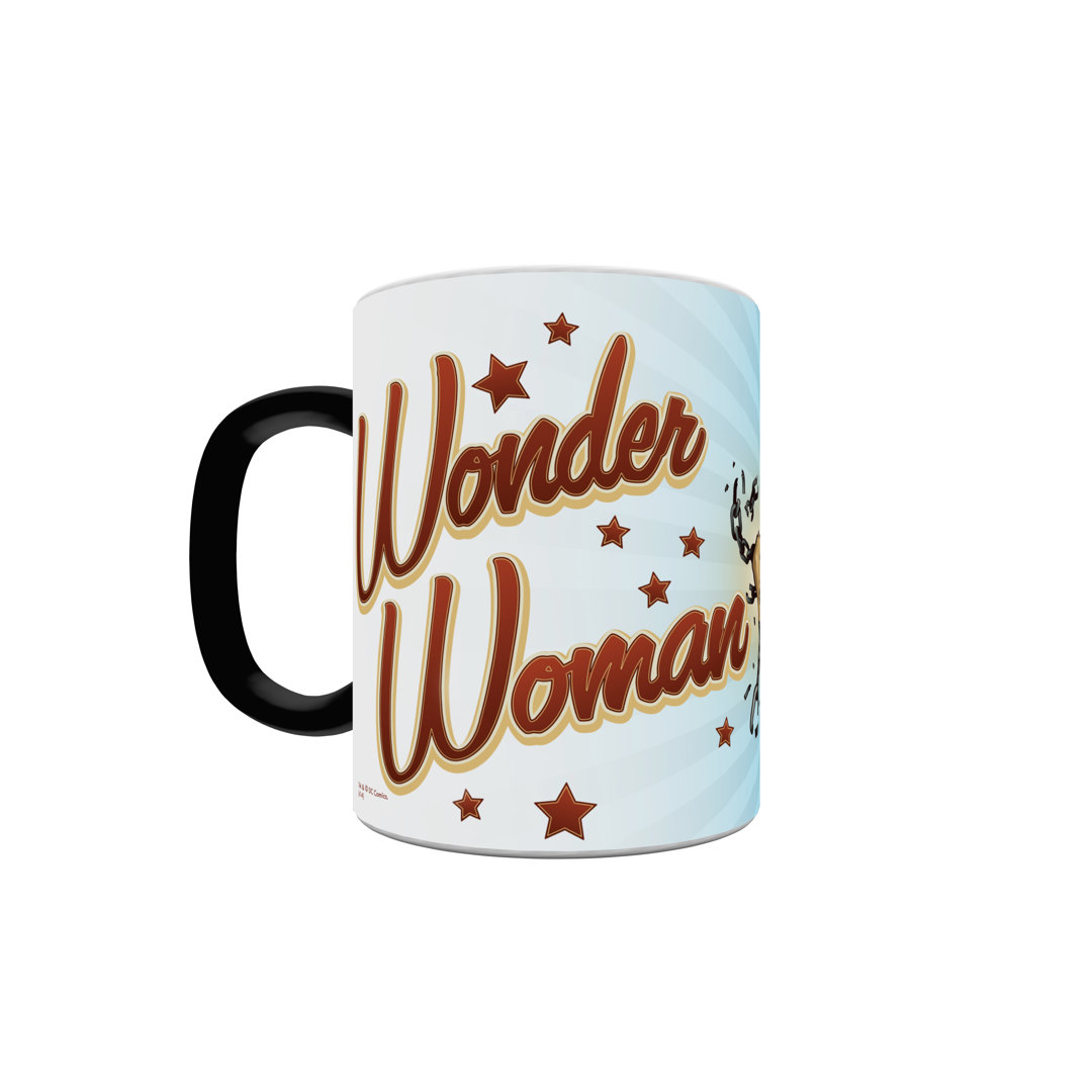 DC Comics Justice League Wonder Woman Bombshell Morphing Mugs Heat-Changing Drinkware - 11oz Trend Setters