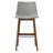 Arseniy 28" Upholstered Low Back Solid Wood Kitchen Dining Bar Stool-1619384408