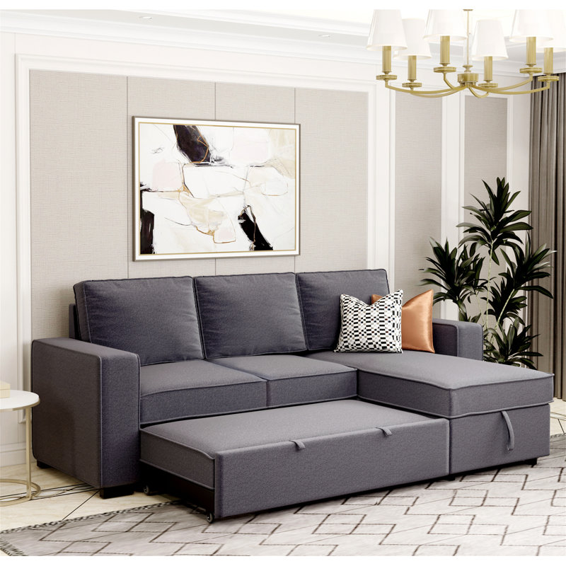 Nyxton Upholstered U-Shaped Sectional Reversible