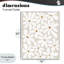 «Beige & White Daisies», estampe numérique, design par Susan Ball-404855433-404855438