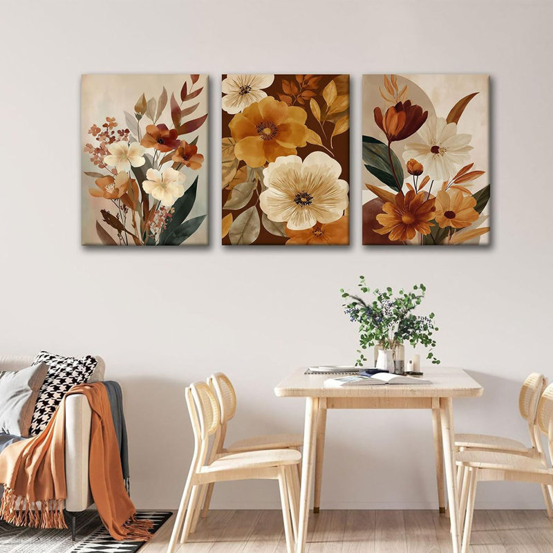 3 Piece Wrapped Canvas Print