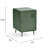 Metal Garage Storage Cabinet with Door and Adjustable Shelf for Small Spaces, Green-321922019