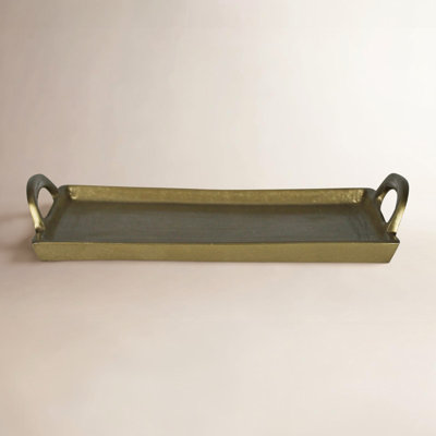 Farney Brass Decorative Tray