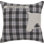 Embroidered Wool Blend Throw Pillow