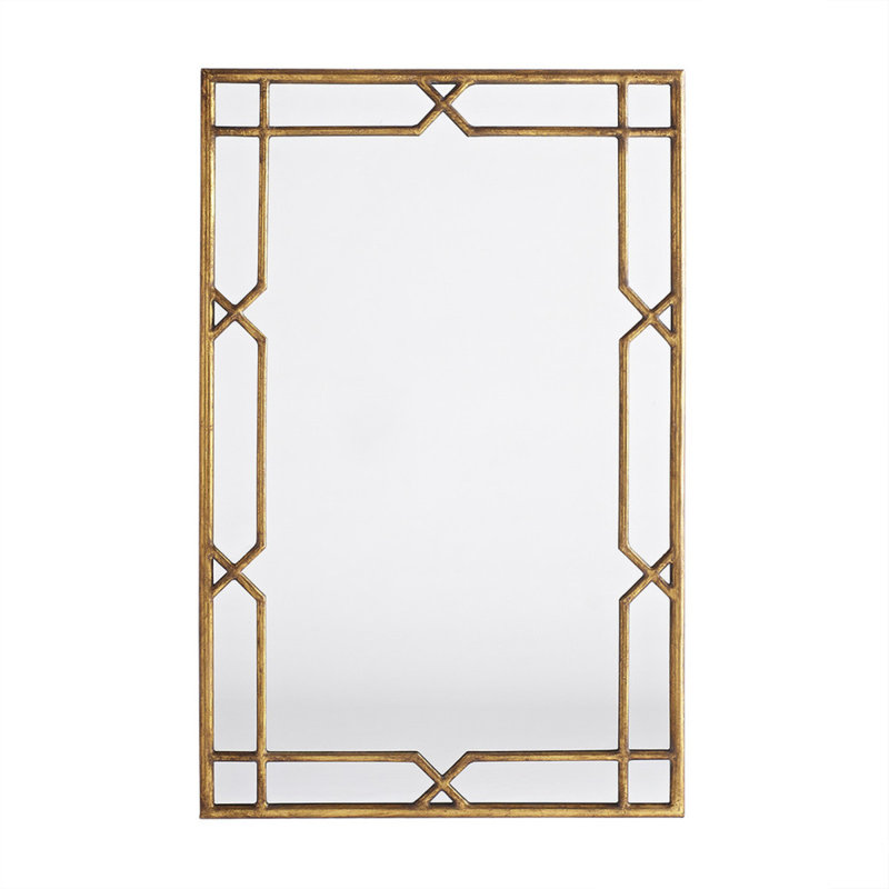 Davl Flat Metal Wall Mirror